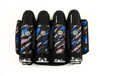 Critical Paintball V4 True Ejection Stealth Pack - 4+5 - Edge Blue