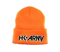 The HK Army Typeface Beanie - Orange