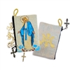 Our Lady of Grace Rosary Pouch 4.5" X 3"