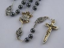 Warrior Rosary 8MM Hematite