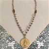 Brenda Miraculous Medal Necklace