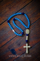 Chews Life Baby Blue Rosary