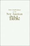 St Joseph Edition of the New American Bible White Imitation Leather