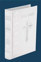 Fireside Catholic Wedding Bible NABRE White Leather