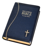 St Joseph New Catholic Gift Bible Blue