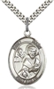 St Mark the Evangelist Sterling Silver on 24" Chain