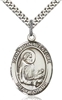 St. Bonaventure Sterling Silver on 24" Chain