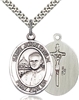 St. John Paul II Sterling Silver on 24" Chain