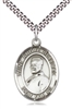 St. Andre Bassett Sterling Silver on 24" Chain