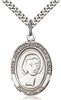 St. John the Baptist Sterling Silver on 24" Chain