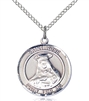 St Rose of Lima Sterling Silver on 18" Chain
