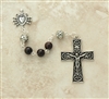 7MM Sterling Silver Garnet Rosary