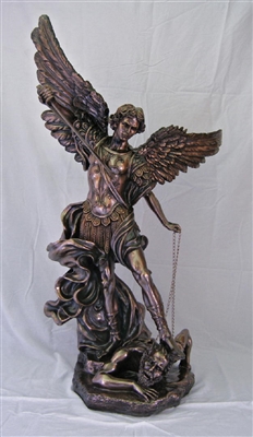 St Michael the Archangel 73" Bronze