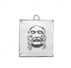 Sterling Silver Shroud Medal