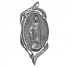 Sterling Silver Oval Miraculous Medal