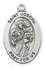 Sterling Silver St. Joseph 20" Chain