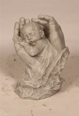 In Loving Hands 8" Outdoor Statue