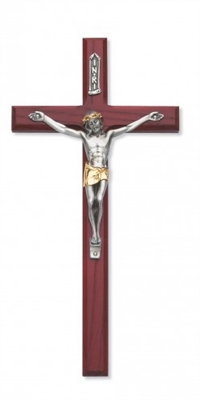 10" CHERRY CRUCIFIX