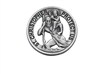 St. Christopher Round Cutout Visor Clip