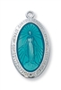 Miraculous Medal Sterling  18" chain