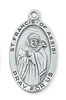 St. Francis of Assisi Sterling Silver on 24" Chain