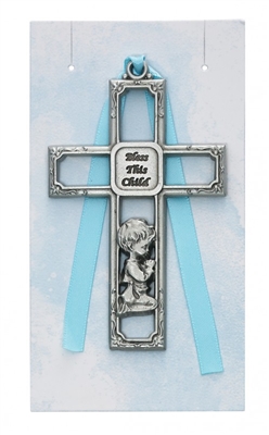 Baptism crib cross