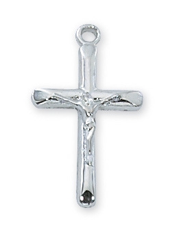 Pewter Crucifix on 18" Chain