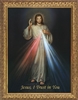 Divine Mercy Framed image 5X7