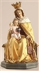 Our Lady of Mount Carmel with Baby Jesus 8"