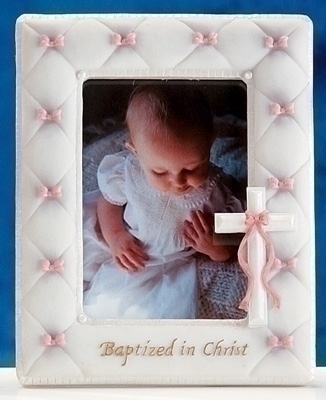 Baptism Frame Girl