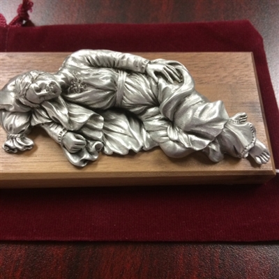 Sleeping St. Joseph Pewter