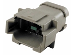 LD-DT04-08PA-P021 RECEPTACLE 8 WAY BUSS GRAY