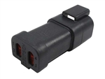 LD-DT04-4P-E005 CONN-RECEPTACLE W/END CAP