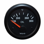 VO-310-010-007C GAUGE TEMP OIL 300F VDO 12V CV