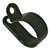 PI-7139A 500 pieces 3/16 Inch Black Nylon Clamp