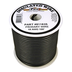 PI-81183S  18 AWG Black Primary Wire