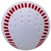 Baden White Seamed Dimple Pitching Machine Balls - Dozen