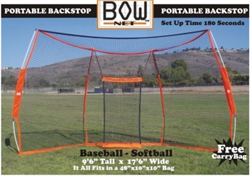 Bownet Portable Baseball / Softball Backstop