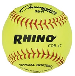 Champion RHINO 11" Fastpitch Softballs - Dozen