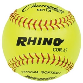 Champion RHINO 12" Leather Fastpitch Softballs - Dozen