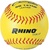 Champion RHINO 12" Leather Fastpitch Softballs (Poly Core) - Dozen