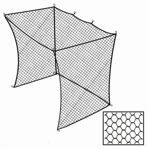 Cimarron 10x14x12 Golf Net Insert For Batting Cages