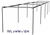 Cimarron 70' Stand Alone Batting Cage Frame Only