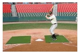 ProMounds 4'x6' Batting Stance Mat