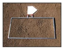 ProMounds Adjustable Batter's Box Template