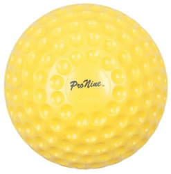 Pro Nine PM12 Dimpled Pitching Machine Softballs - Dozen