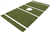 SporTurf 6' x 12' Home Plate / Batter's Box Baseball Stance Mats