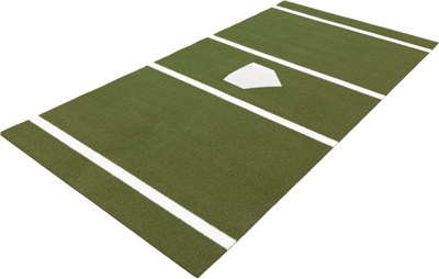 SporTurf 7' x 12' Home Plate / Batter's Box Baseball Stance Mat