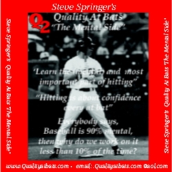 Steve Springer's Mental Side of Hitting CD/DVD Package