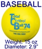 TCB Total Control BASEBALL Weighted Batting Balls